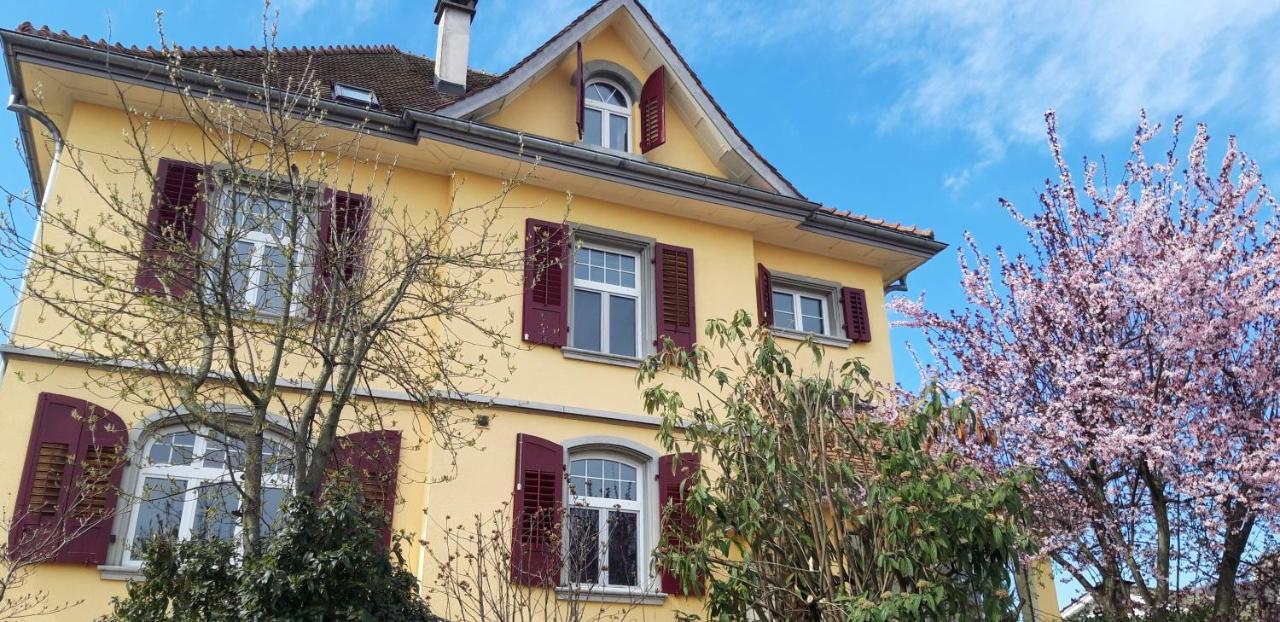Ferienwohnung Stein Am Rhein Nahe Bahnhof Und Rhein Buitenkant foto